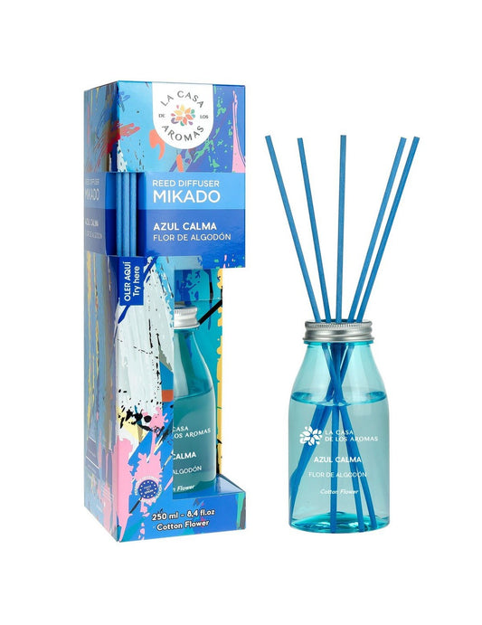 Диффузор Blue Calm с хлопковыми палочками 250 мл