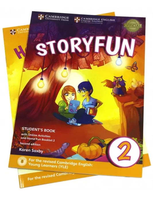 Storyfun для начинающих. Уровень 2. Книга для учащихся с онлайн-заданиями и буклетом «Домашние развлечения» 2 (количество томов: 2)