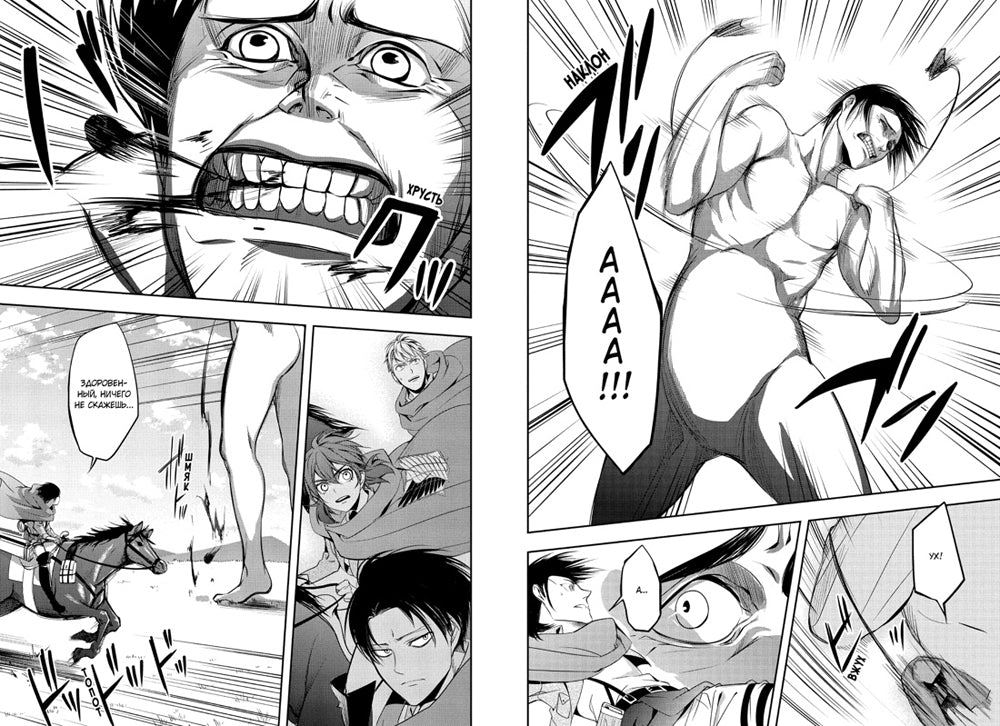 Attaque sur les Titans. Выбор без сожалений. Кн. 1- 2 : manga