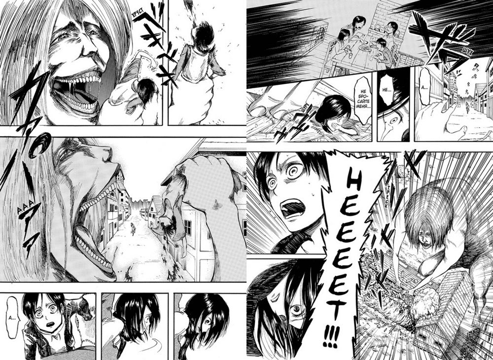 Атака на Титанов 1. Кн. 1- 2: манга