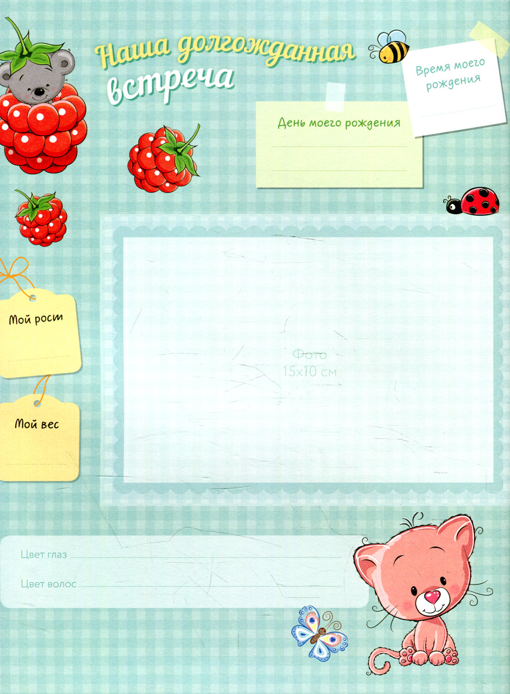 Привет, я родился! Альбом от рождения до года