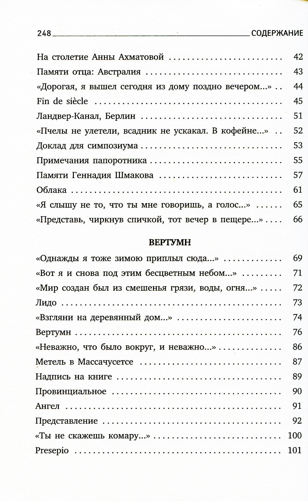 Пейзаж с наводнением: стихотворения