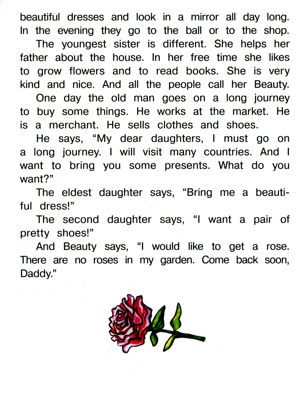 Красавица и чудовище = La Belle et la Bête (на англ. языке)