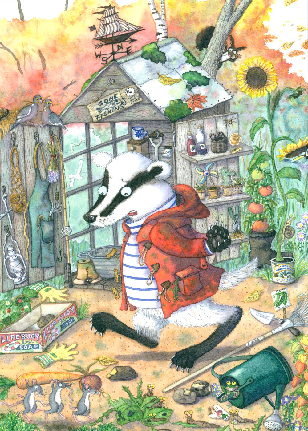 Билл Барсук и "Вольный ветер"