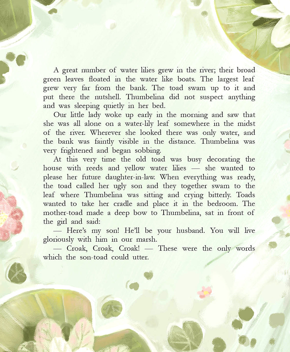 Дюймовочка (на английском языке)