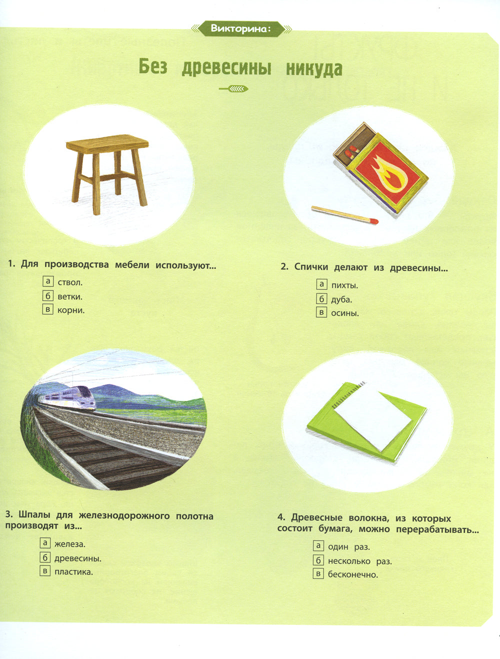 Деревья и кустарники