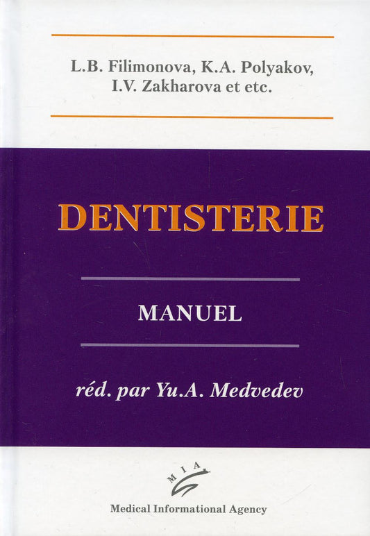 Dentisterie : Manuel