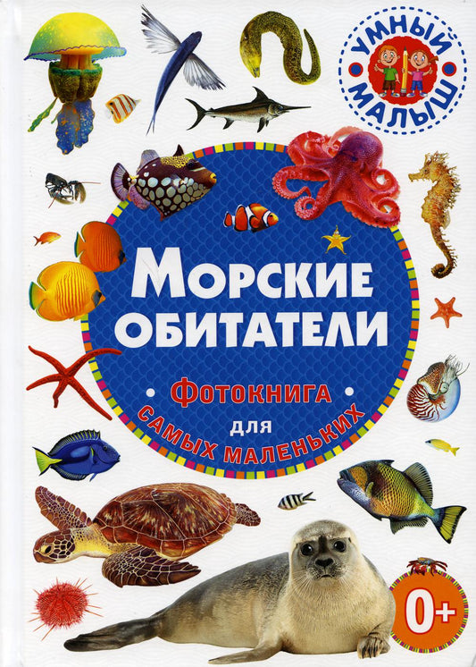Морские обитатели. Фотокнига для самых маленьких