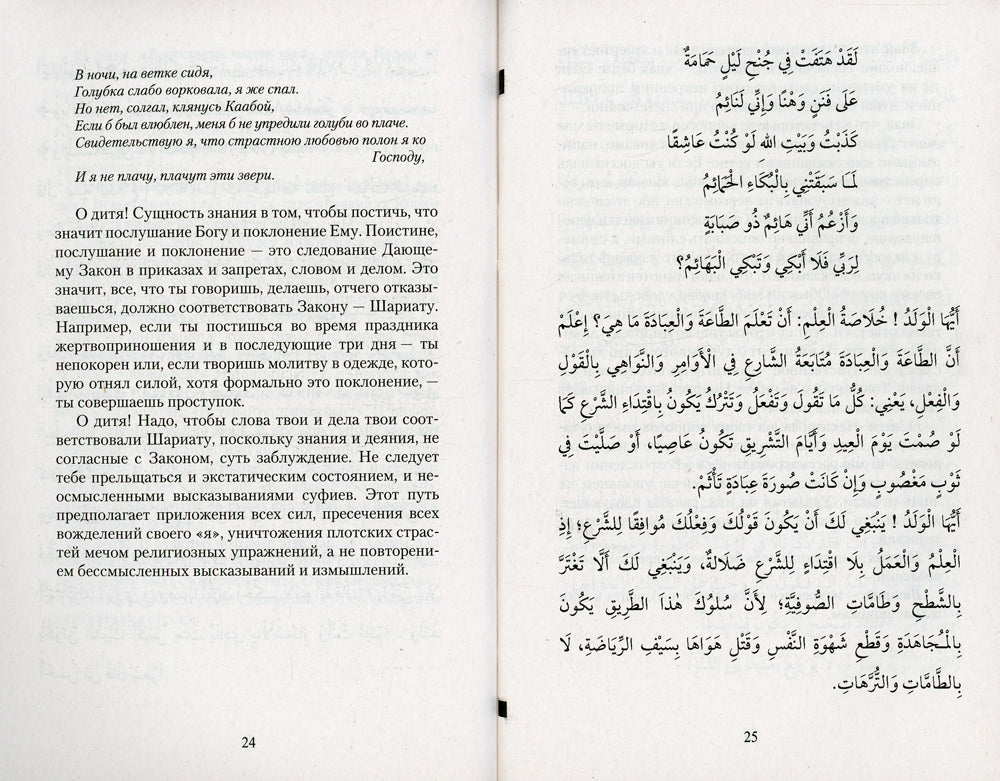 Письмо к ученику. Аййуха-л-валад. Уроки имама Аль-Газали