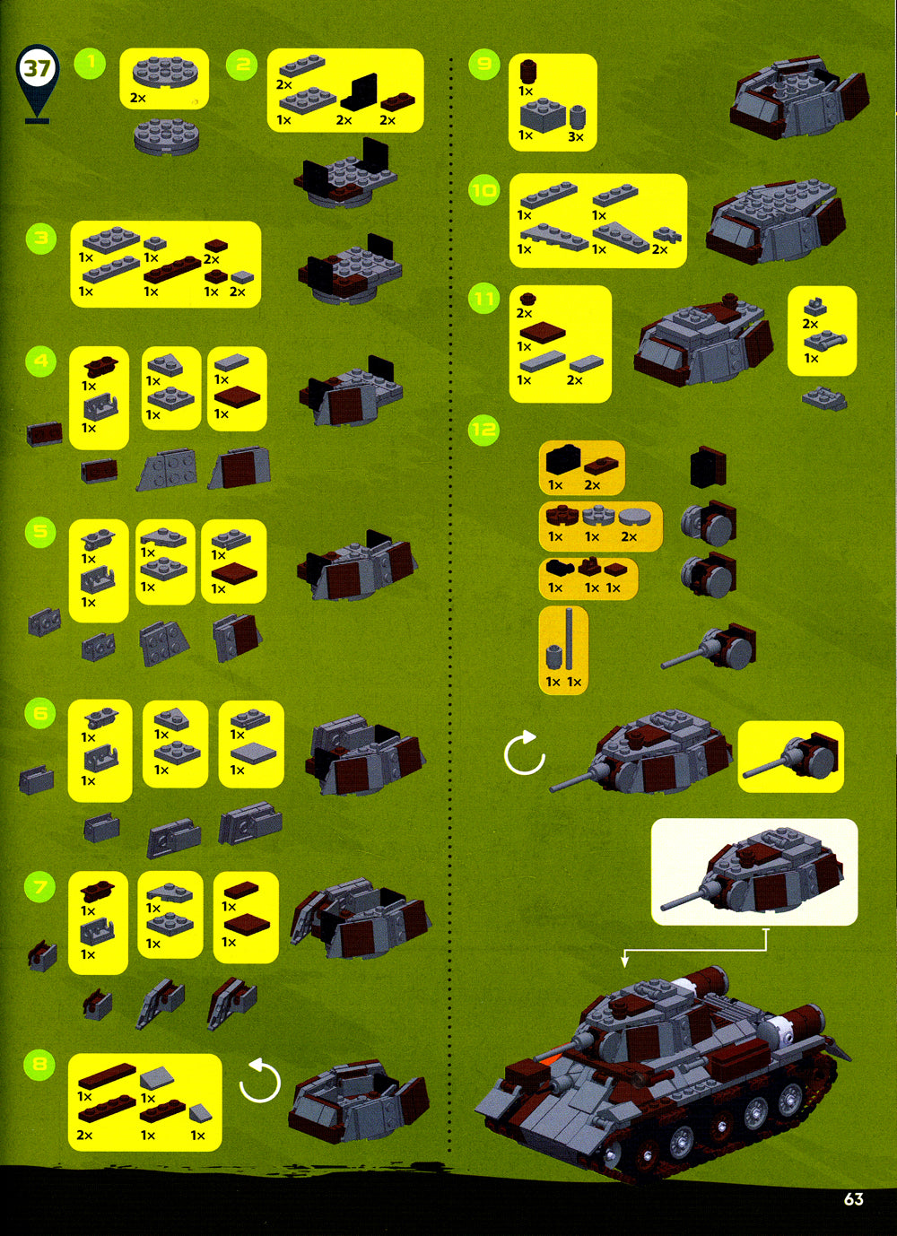 LEGO Военная техника. 14 моделей из LEGO® для любителей военного проектирования