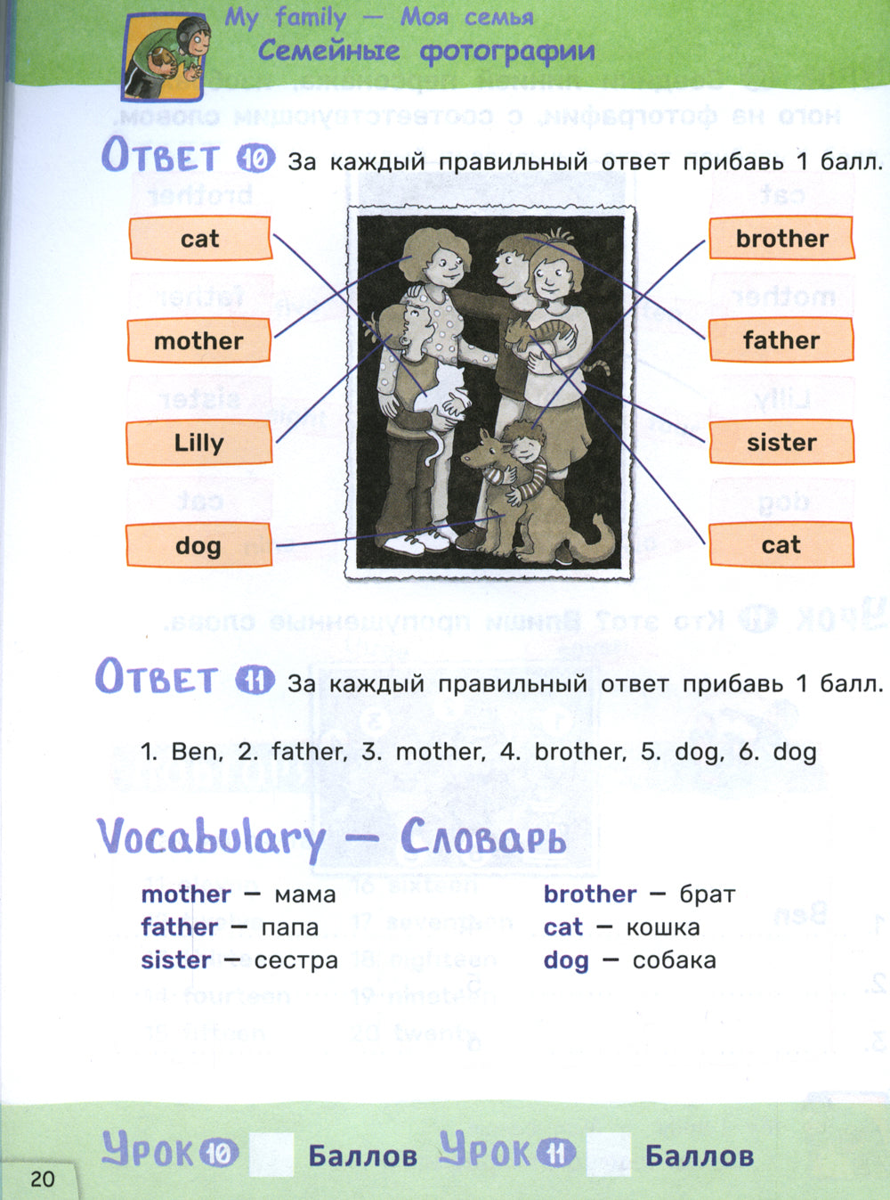 Английский язык. Первый год обучения