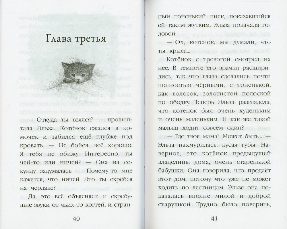 Котенок Клякса, или Загадка привидения