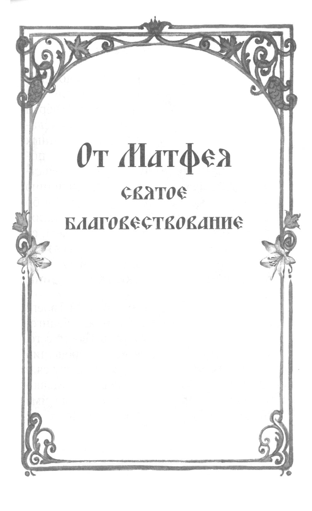 Святое Евангелие с выделенными словами Спасителя