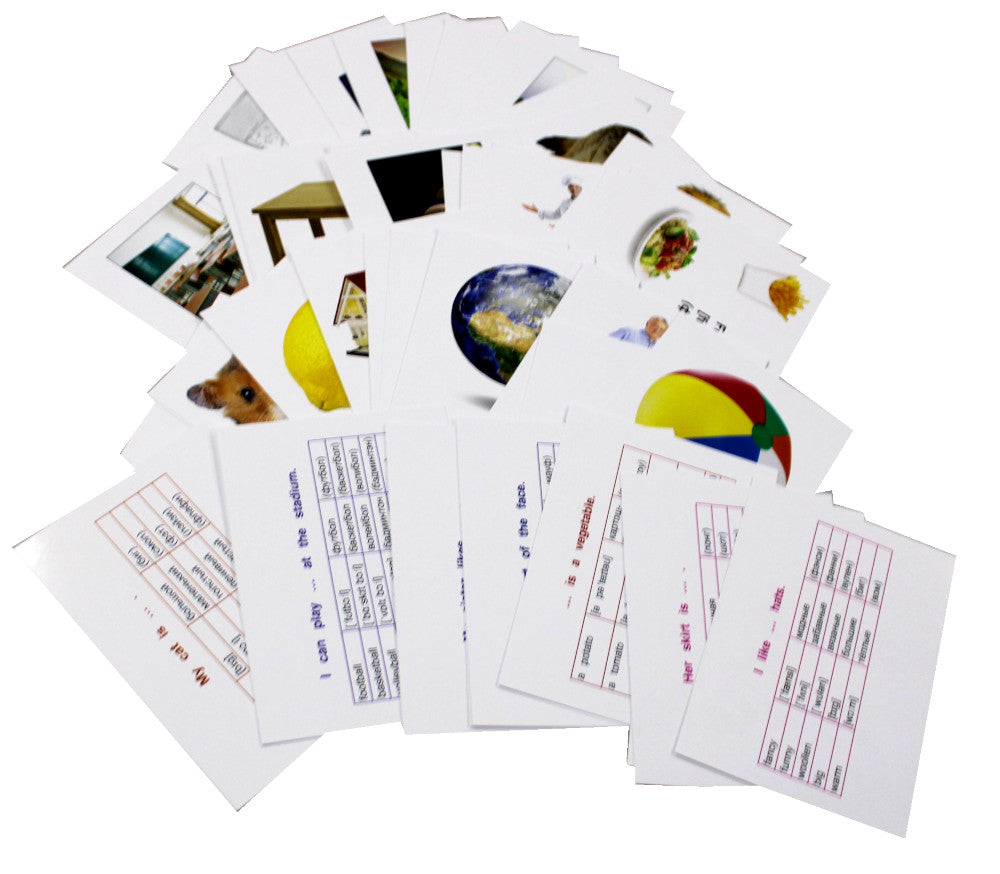 Английский язык. Мои первые слова и фразы. Дидактические карточки 60 шт.