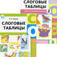 Слоговые таблицы: В 2 ч (комплект из 2-х книг)