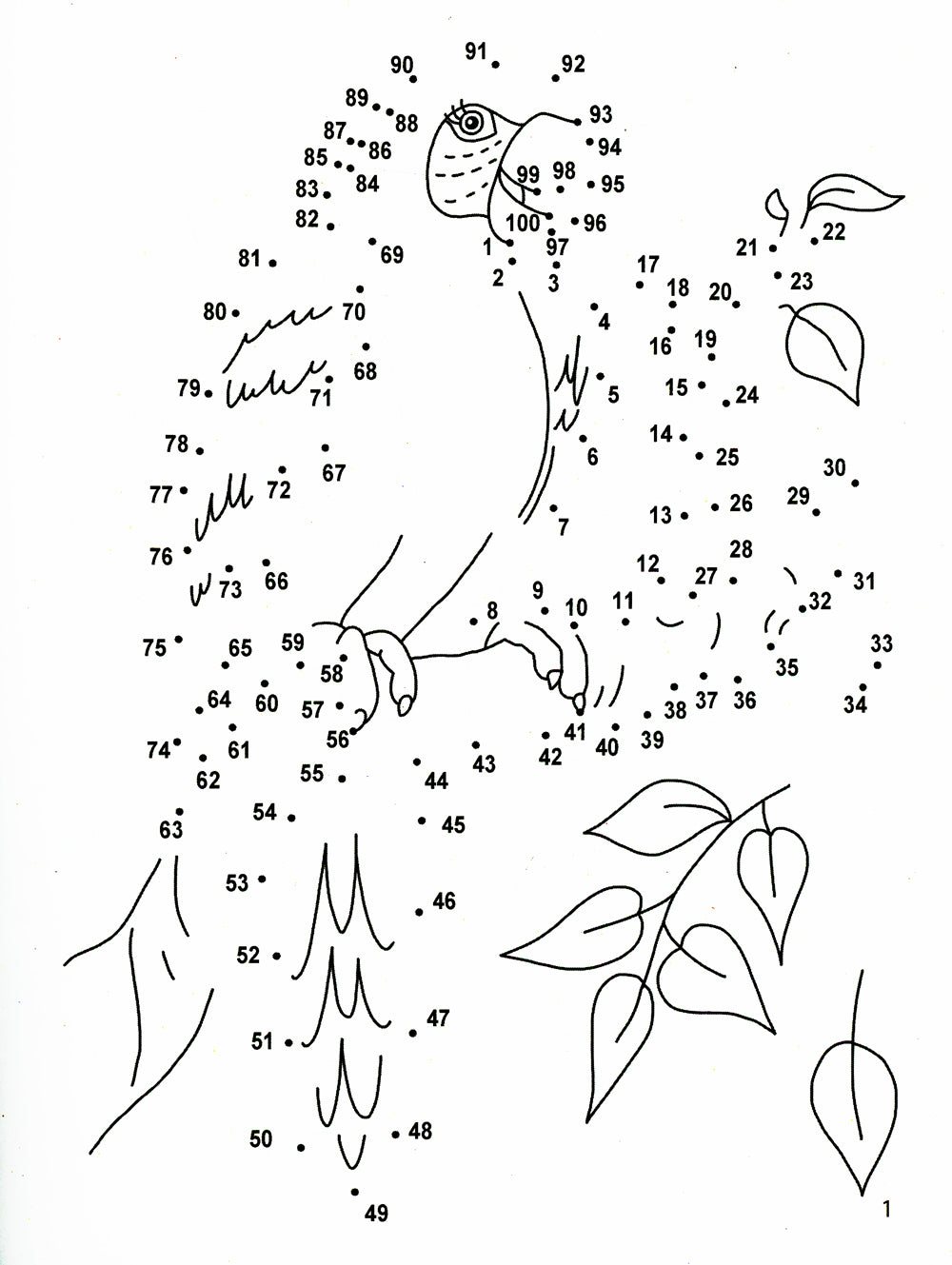 Учимся считать до 100: от точки к точке