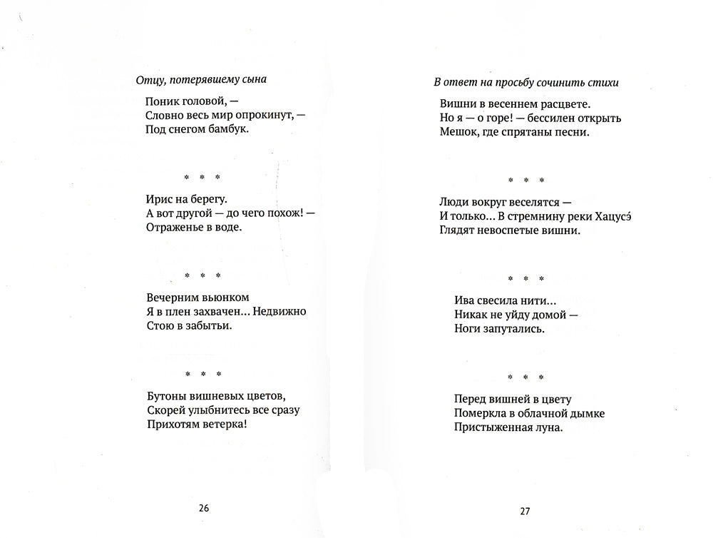Письма странствующего поэта: стихи