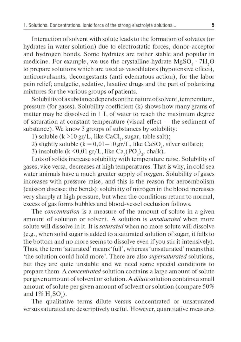 Химия: Медицинские аспекты: учебное пособие