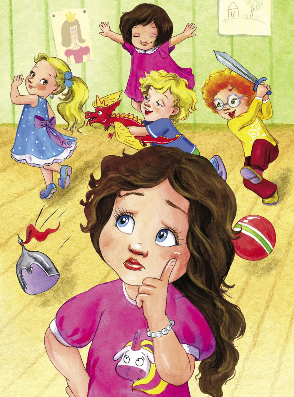 Воображуля №5 и лопоухий рыцарь: сказка