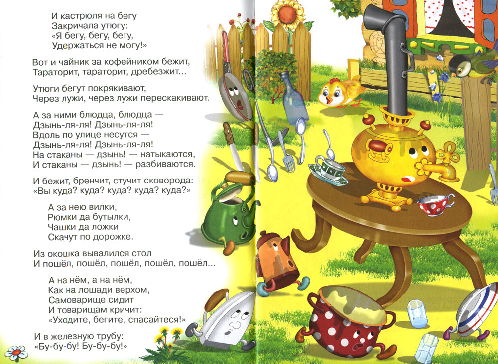 Сказки для малышей "Федорино горе"