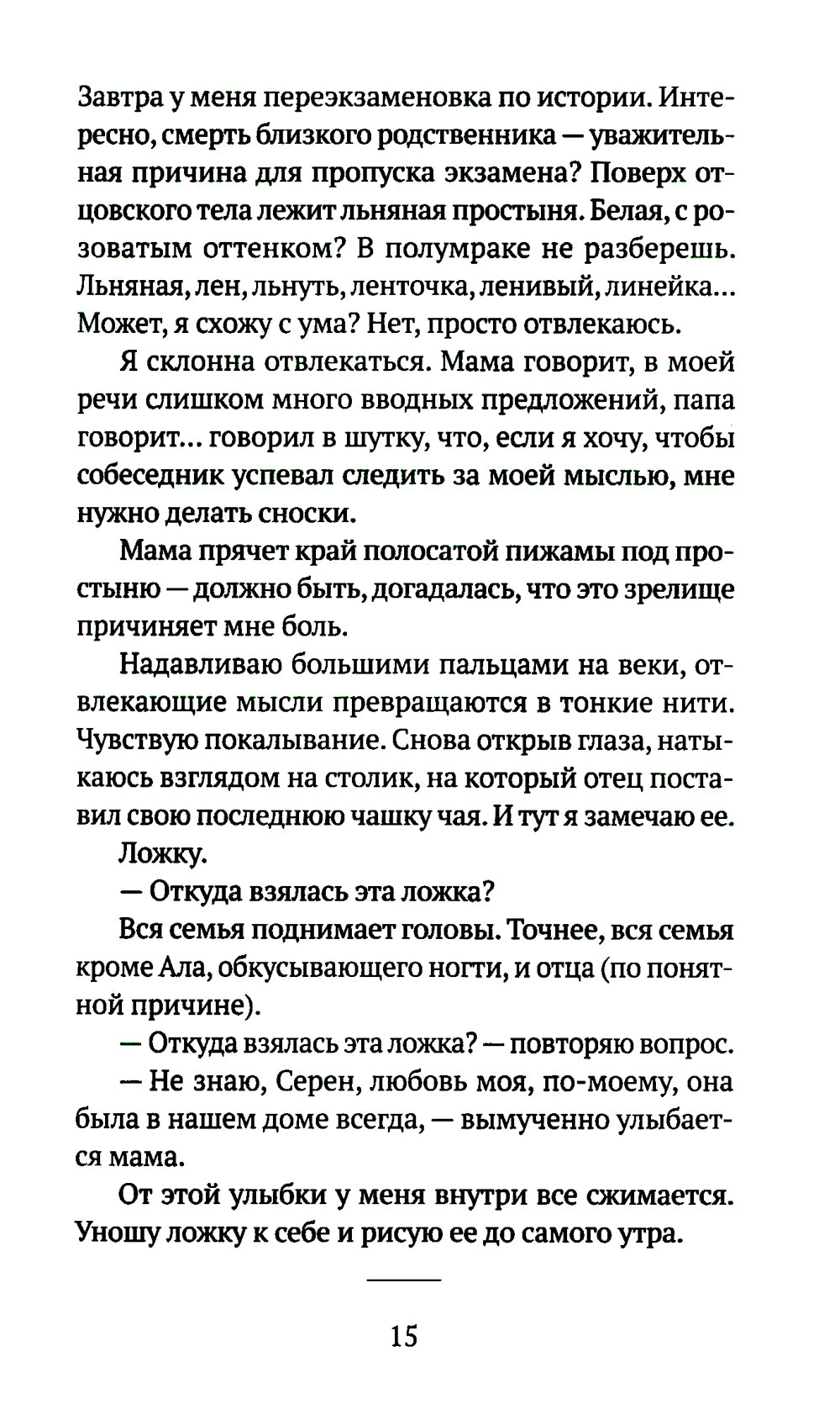 Ложка: роман