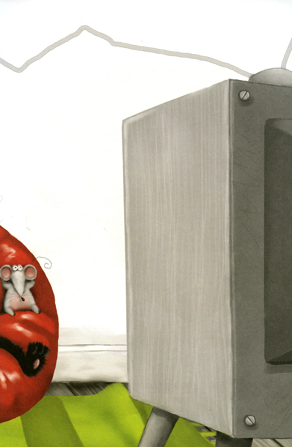 Котенок Шмяк печет торт