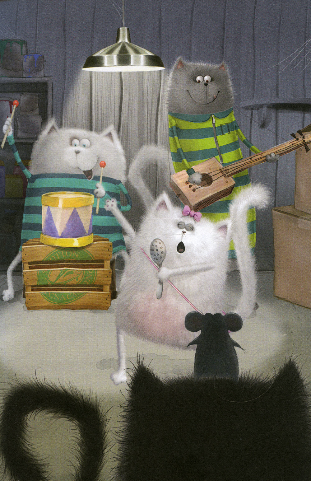 Котенок Шмяк рок-звезда