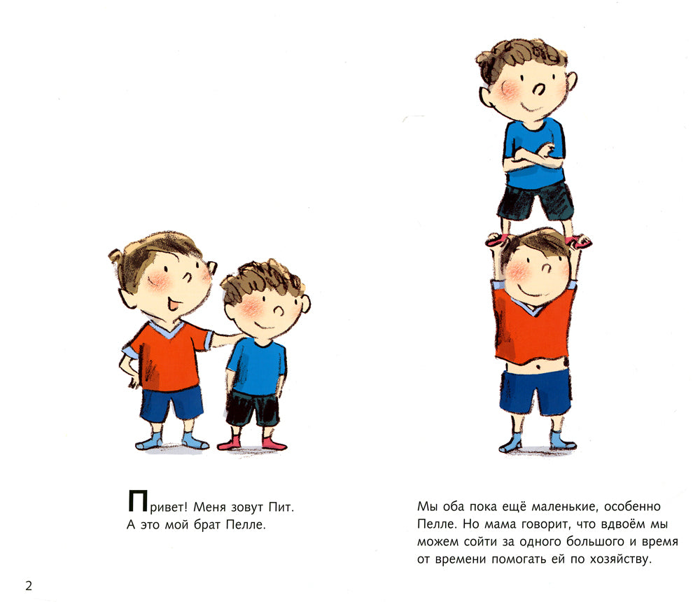 Как Пит и Пелле ходили в магазин: книжка-картинка