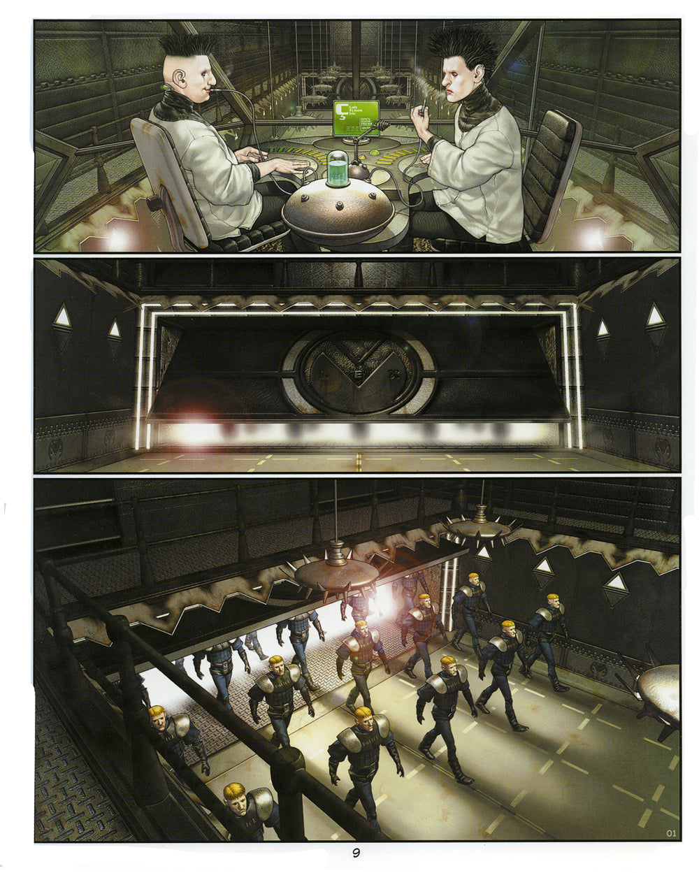 Mégalex : комикс