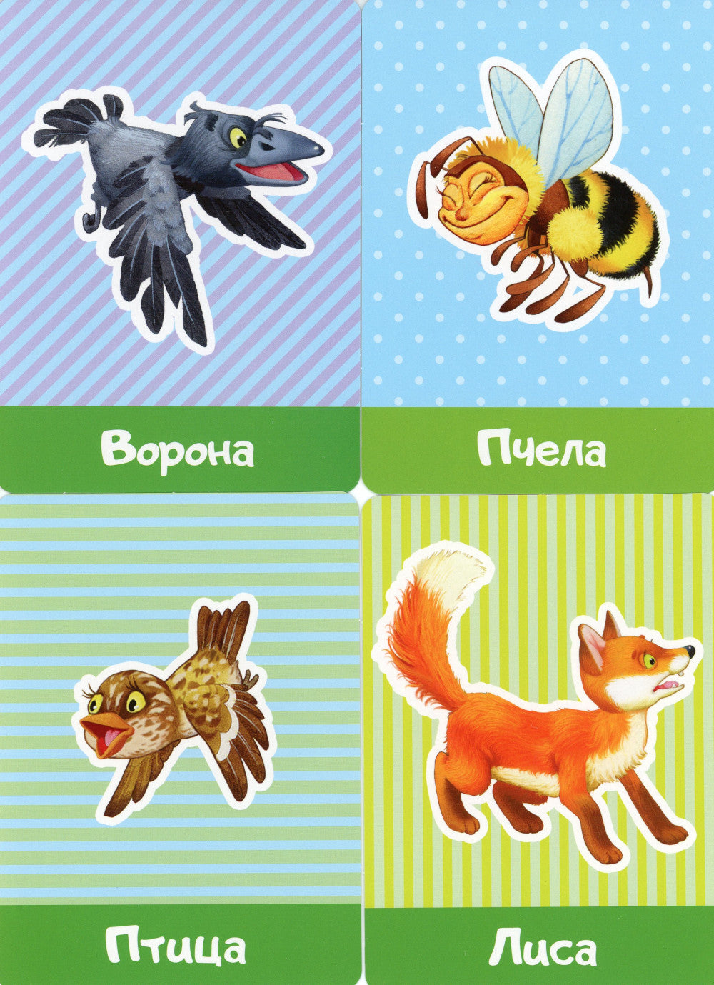 Любимые животные. Cartes pour la livraison (30 cartes)