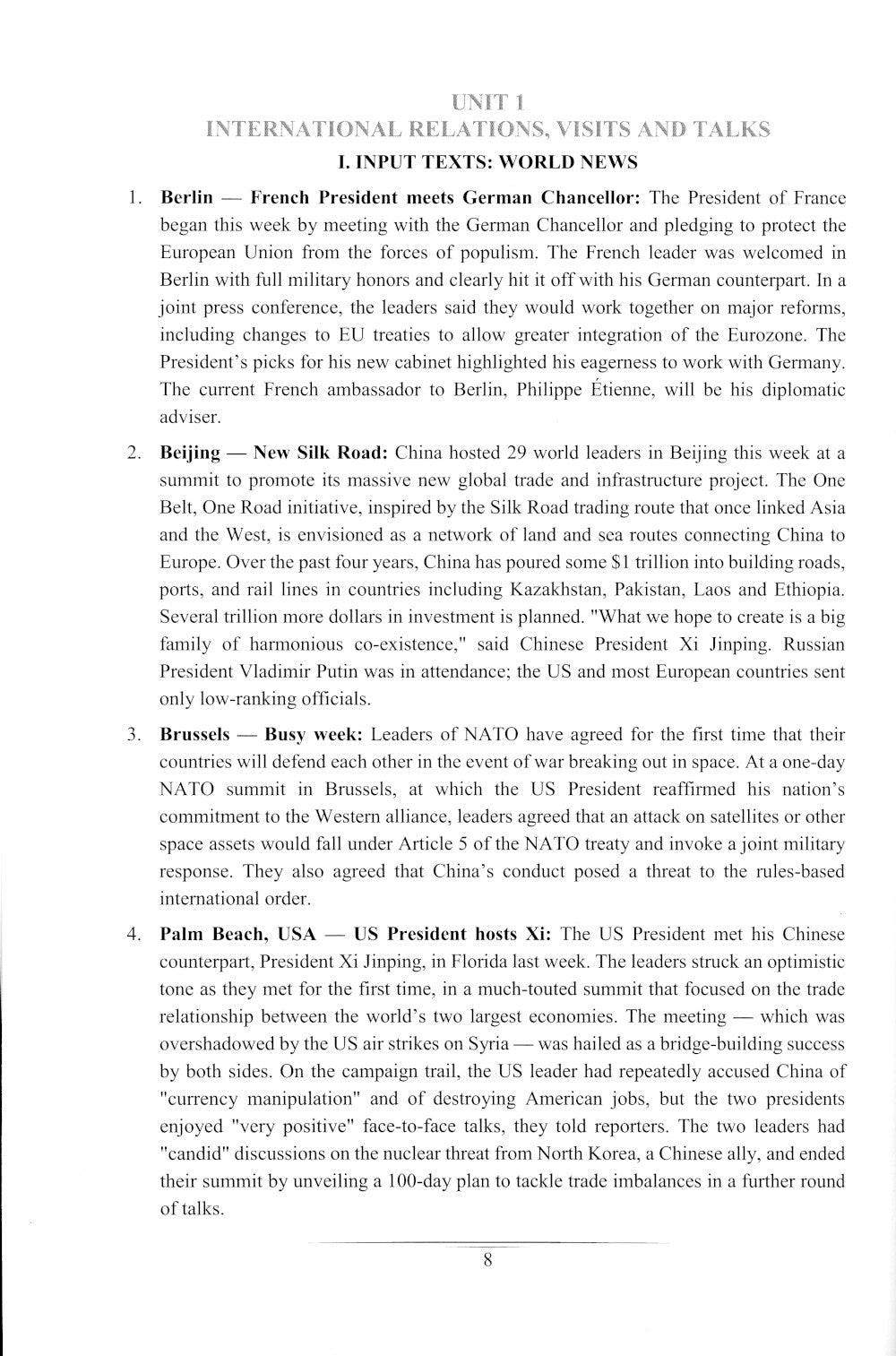 Английский язык. Язык СМИ и введение в общественно-политический перевод: Учебное пособие. Уровни В2–С1