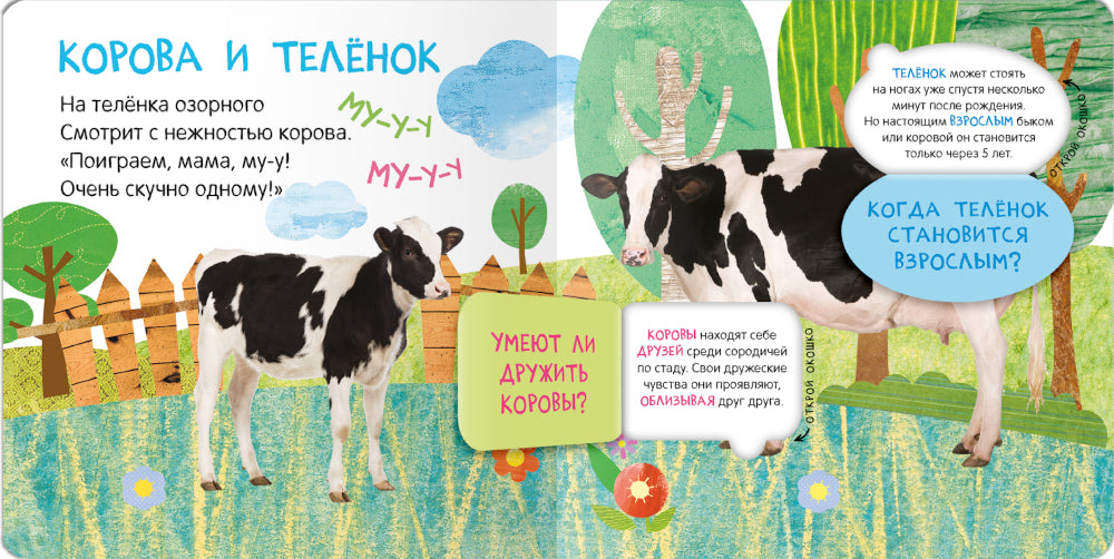 Книжки с окошками. Мамы и малыши