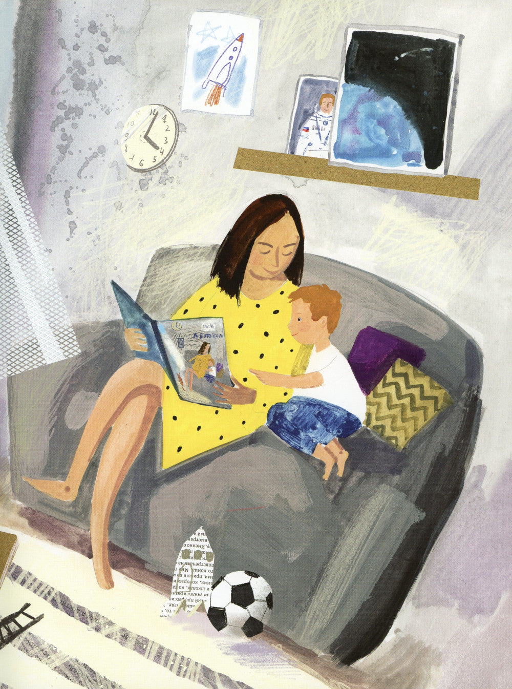 А в это время…: тихая книга / Немая книга