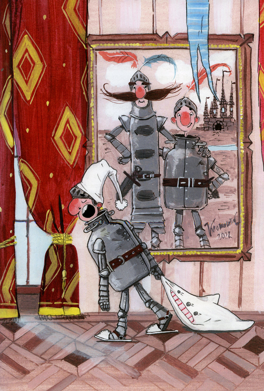 Как славный рыцарь сэр Бидон дракона победил. Книга-игра