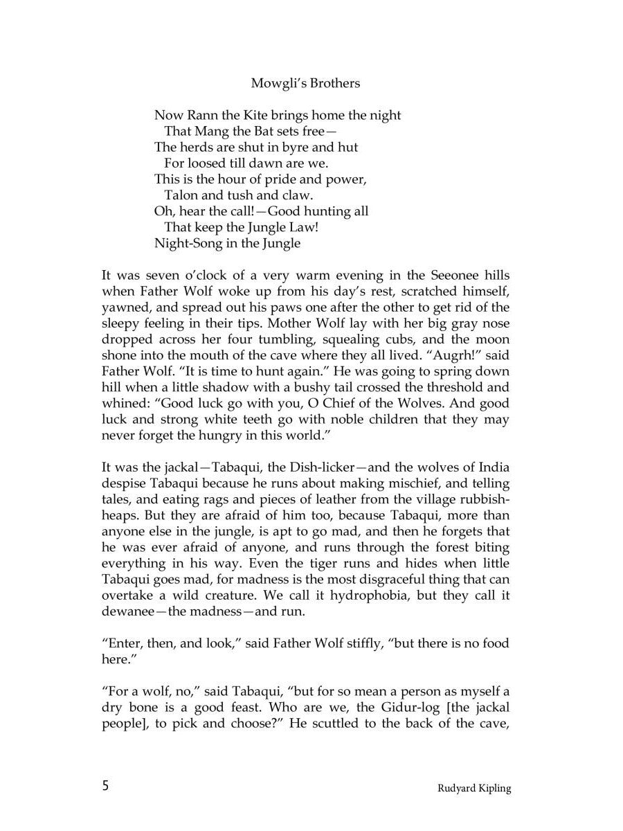 Книга джунглей: на англ., яз.