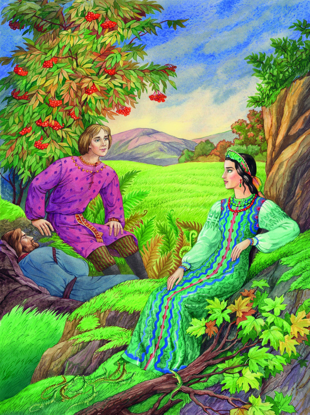 Каменный цветок: уральские сказки