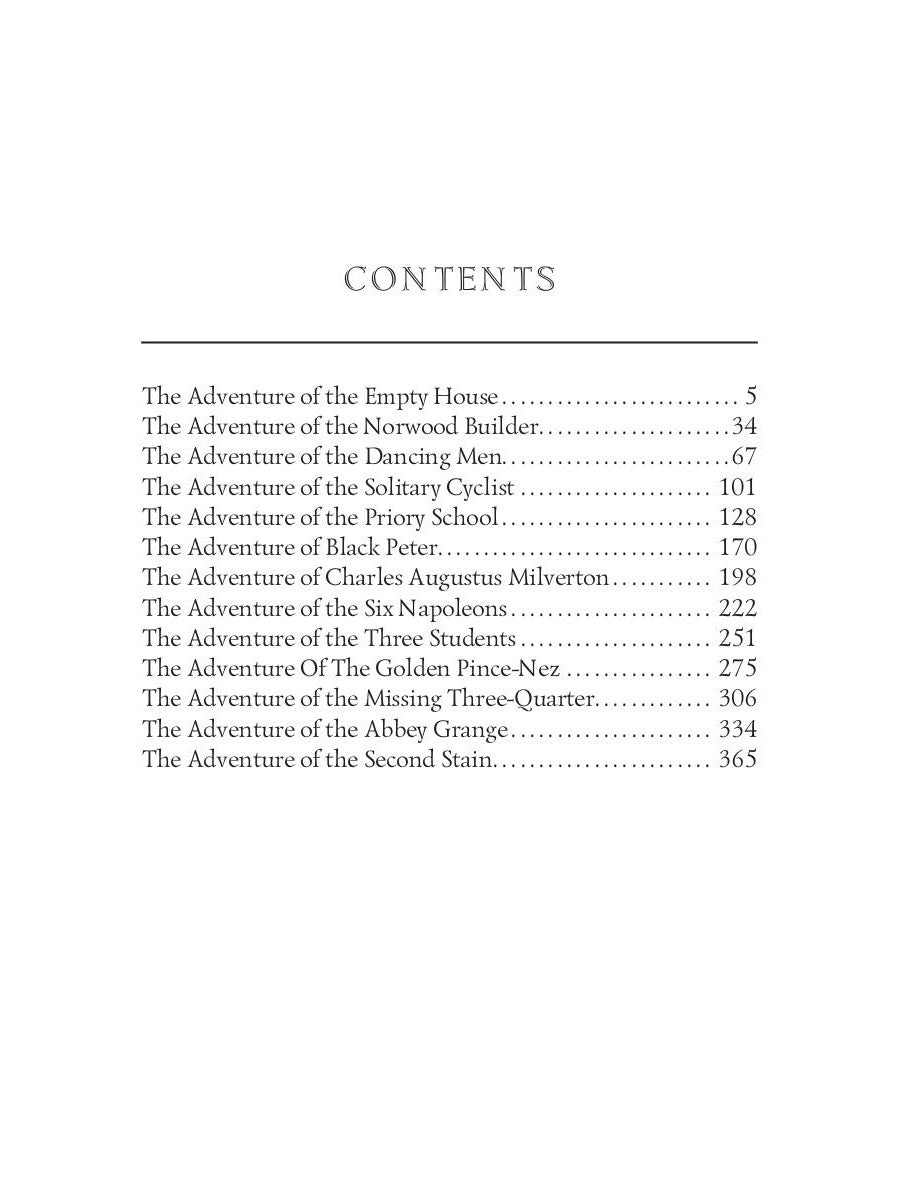 Возвращение Шерлока Холмса