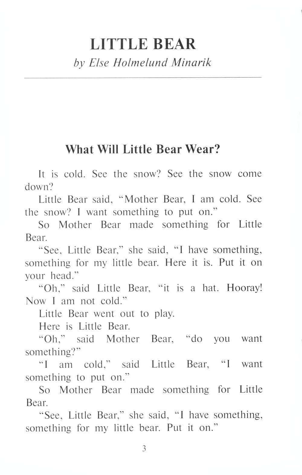Little Bear and Other Stories = "Маленький медвежонок" и другие рассказы: книга для чтения на англ.яз. в 3-4 кл