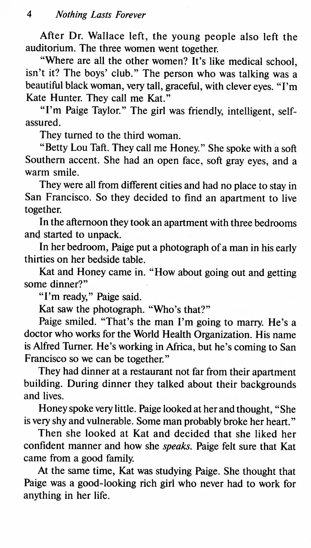 Nothing Lasts Forever = Ничто не вечно: книга для чтения на англ.яз. Средний