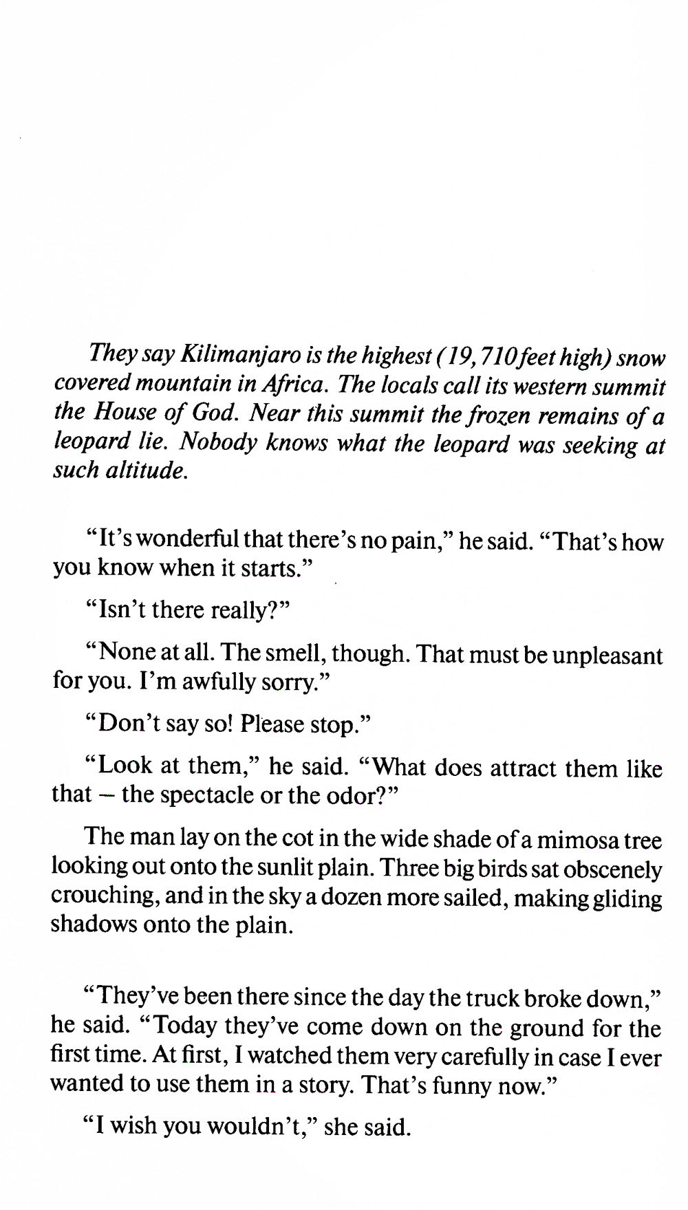 Les neiges du Kilimandjaro et autres histoires = Снега Килиманджаро и другие рассказы: параллельный текст на англ. et russe. Яз