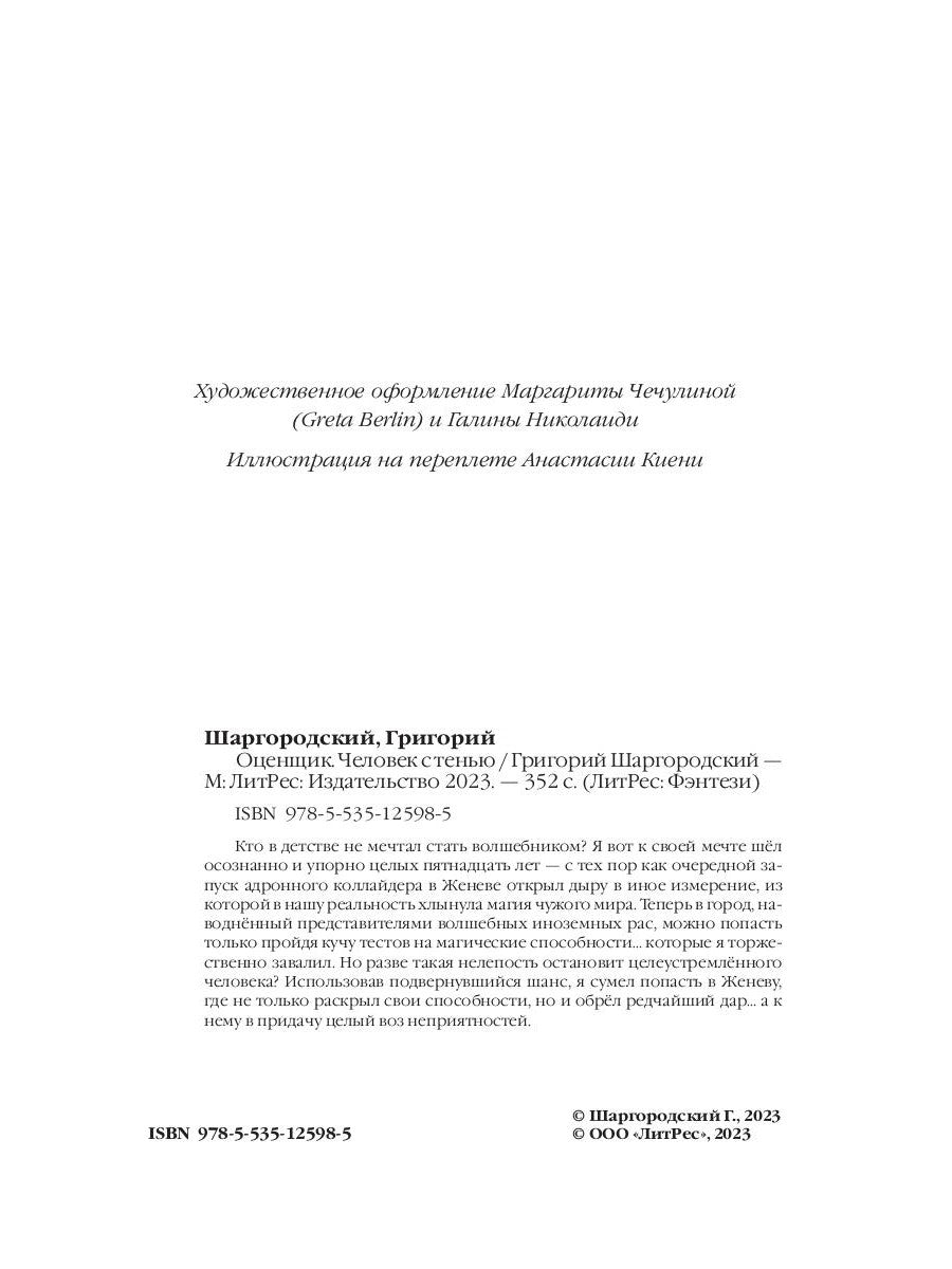 Оценщик. Человек с тенью