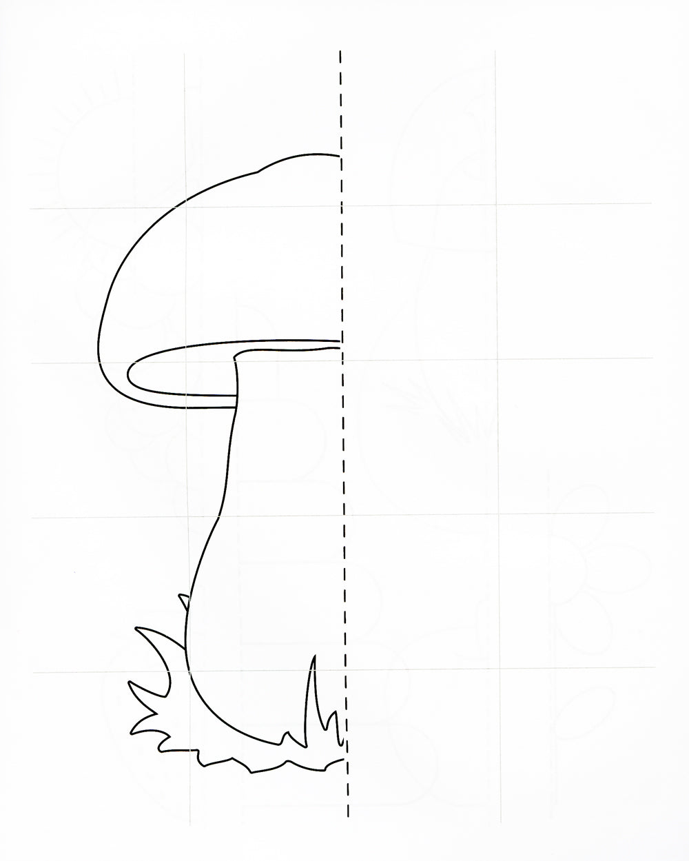 Дорисовочки. Придумай и раскрась. Половинки: занимательные задания для подготовки к письму. 5 lettres