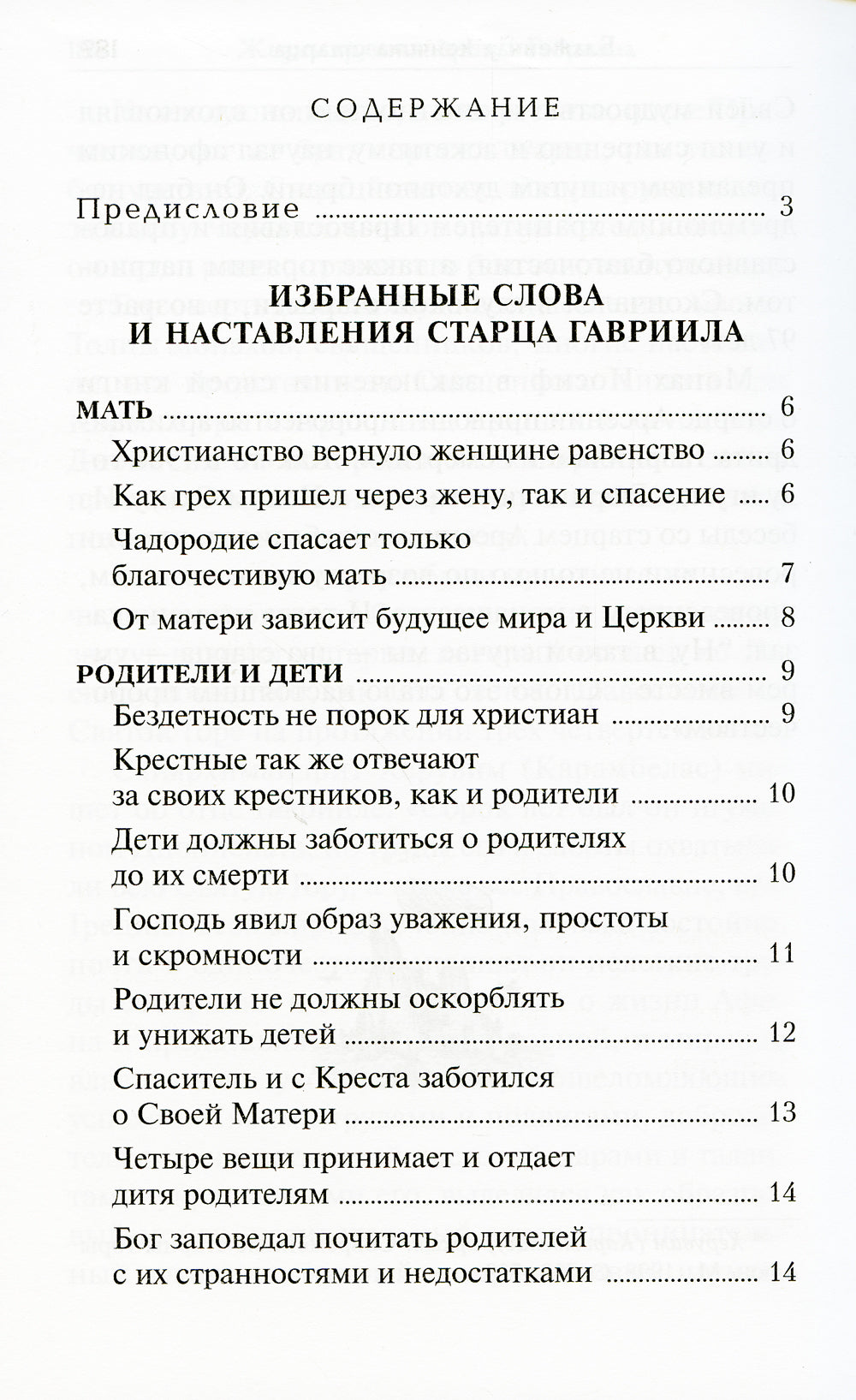 Глас с вершины Афона. Жизнь и наставления архимандрита Гавриила Дионисиатского