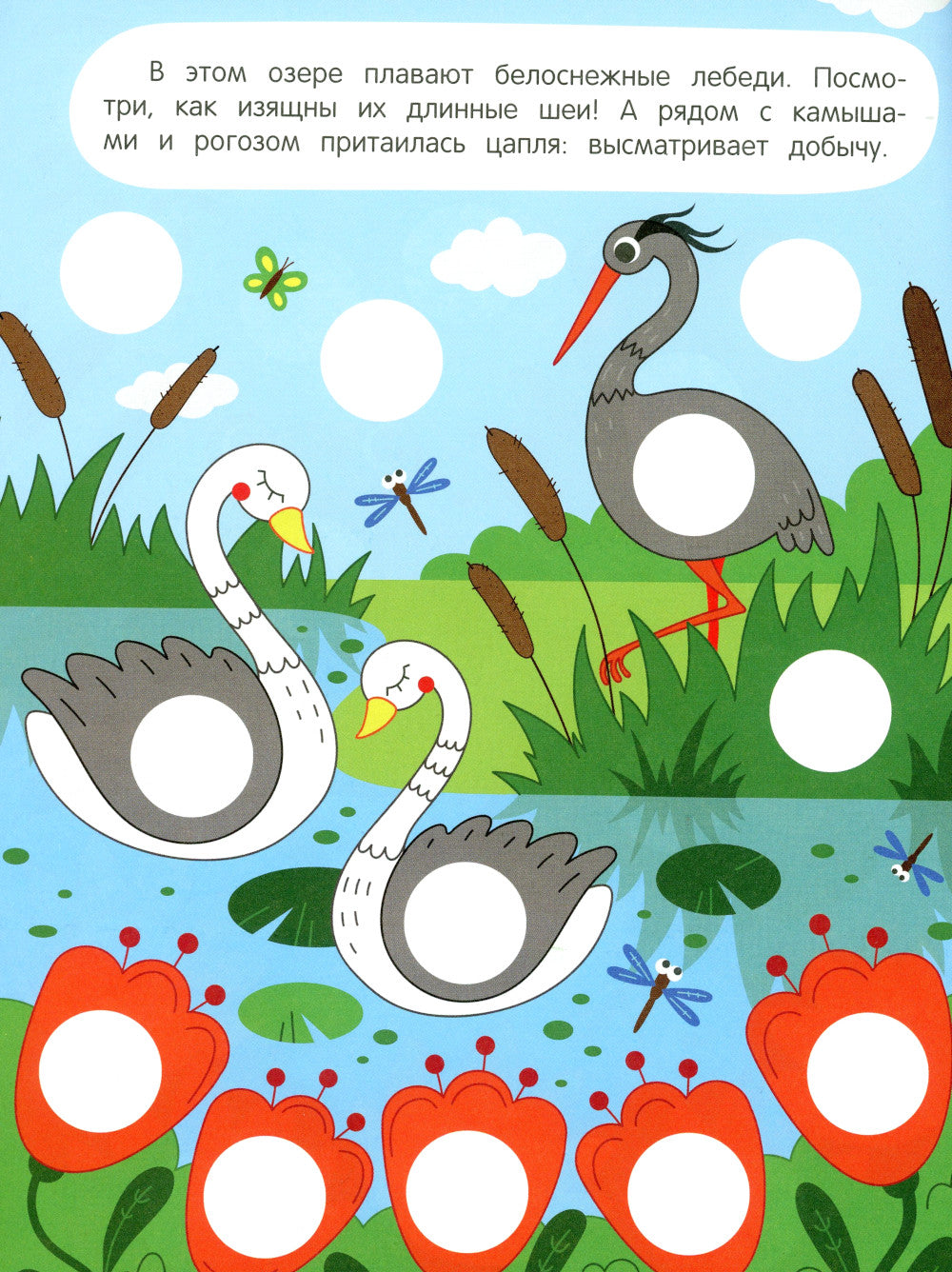 В воде и под водой: книжка с наклейками (96 наклеек)