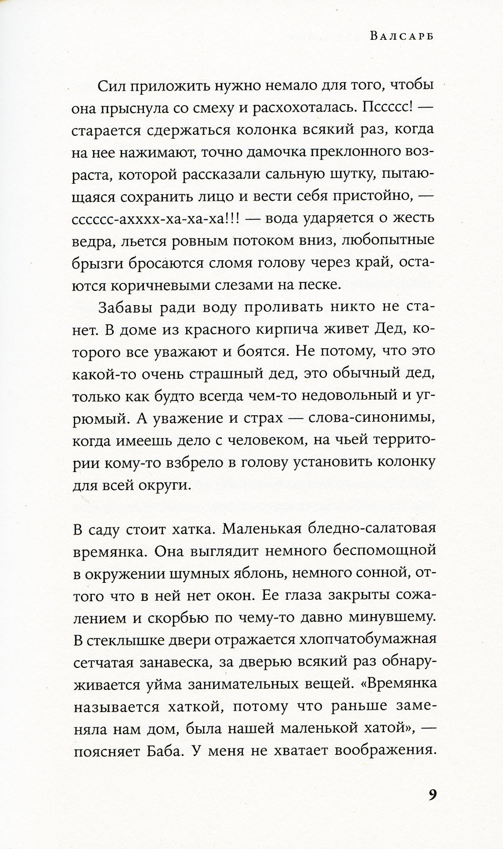 Валсарб: роман