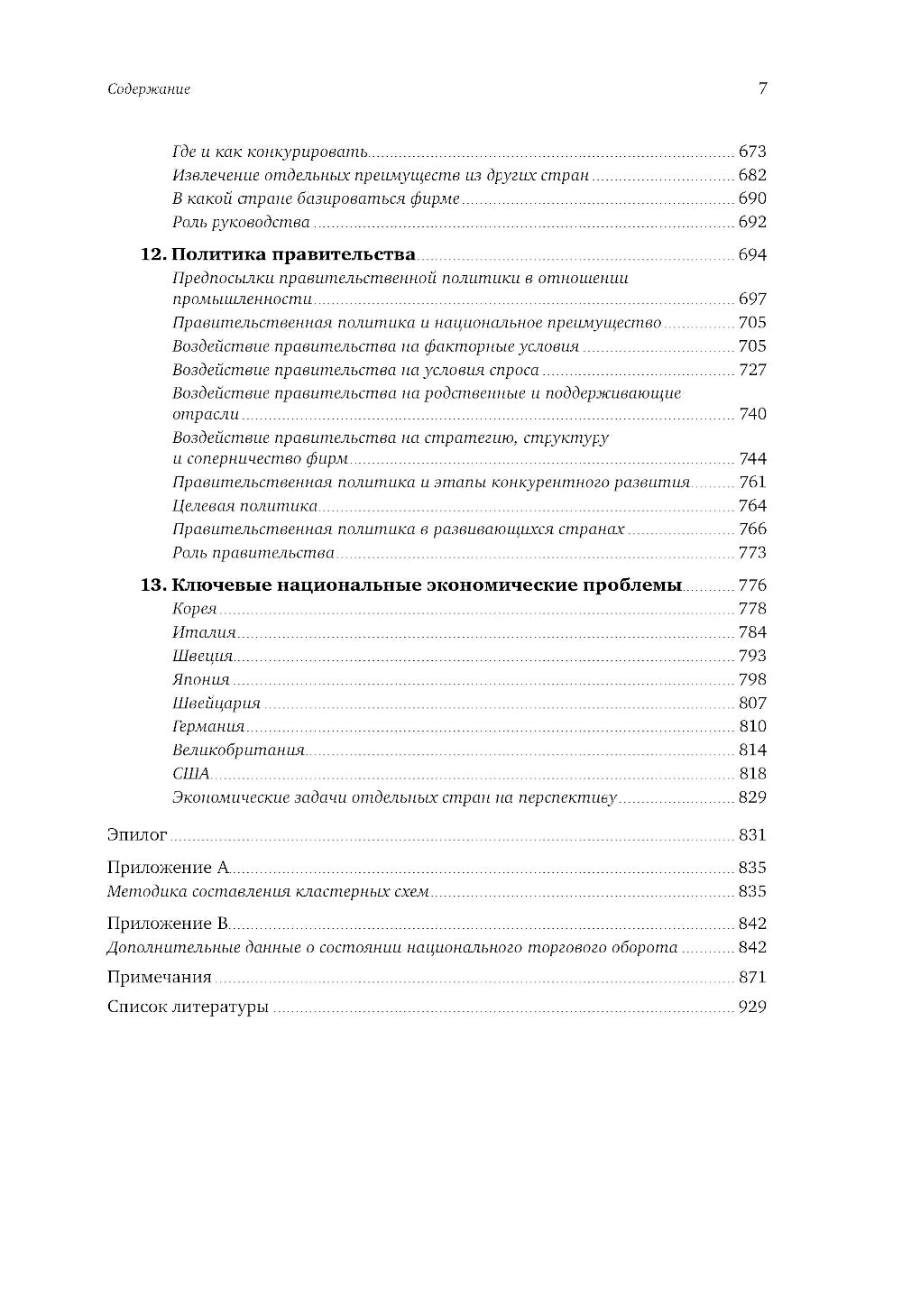 Международная конкуренция. Конкурентные преимущества стран