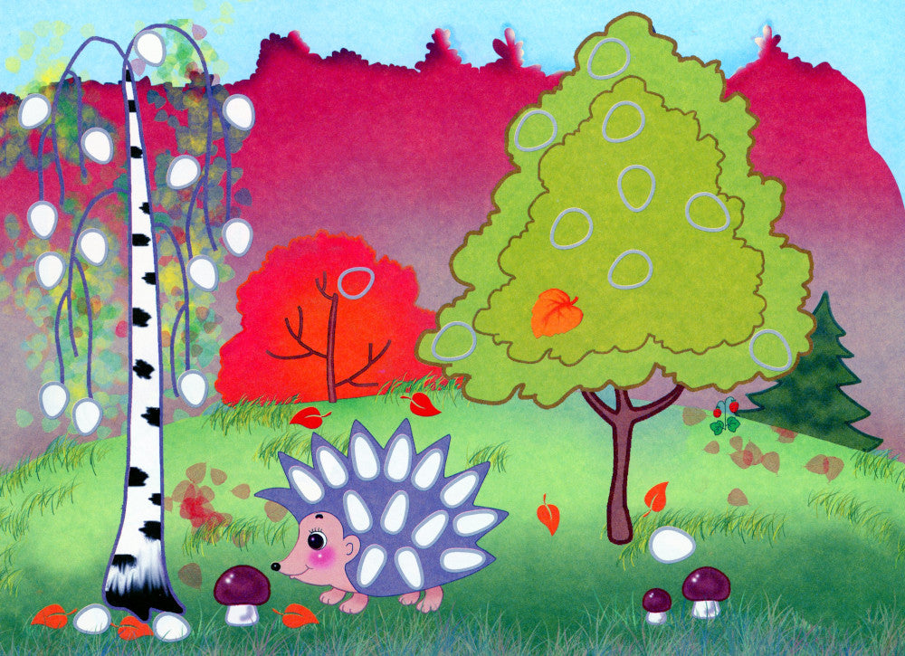 Цветные пальчики