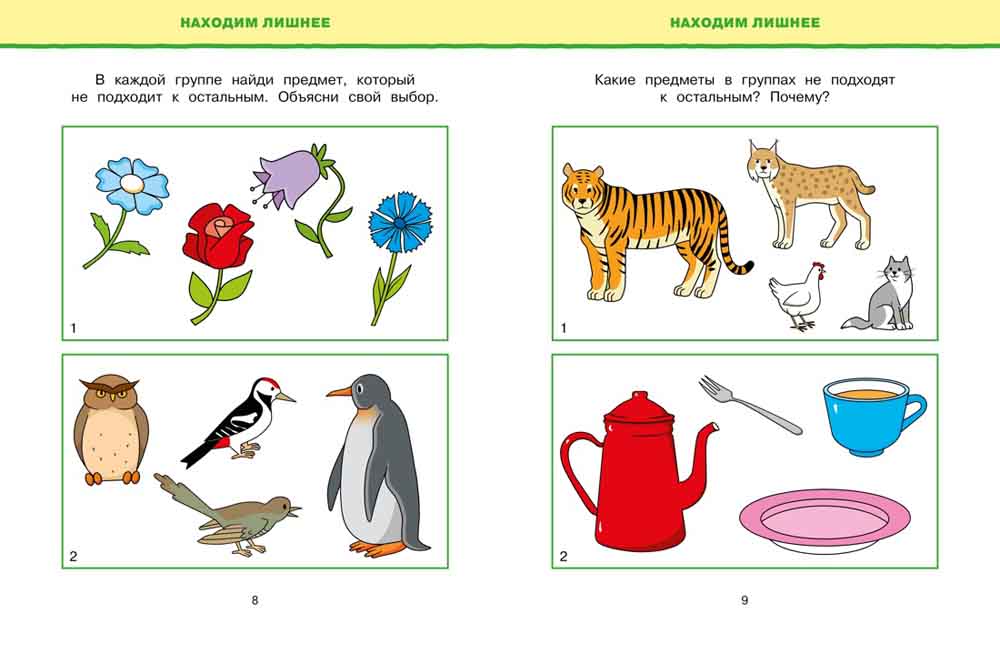 Обучающие тесты. Развиваем интеллект. Для детей 5–6 лет