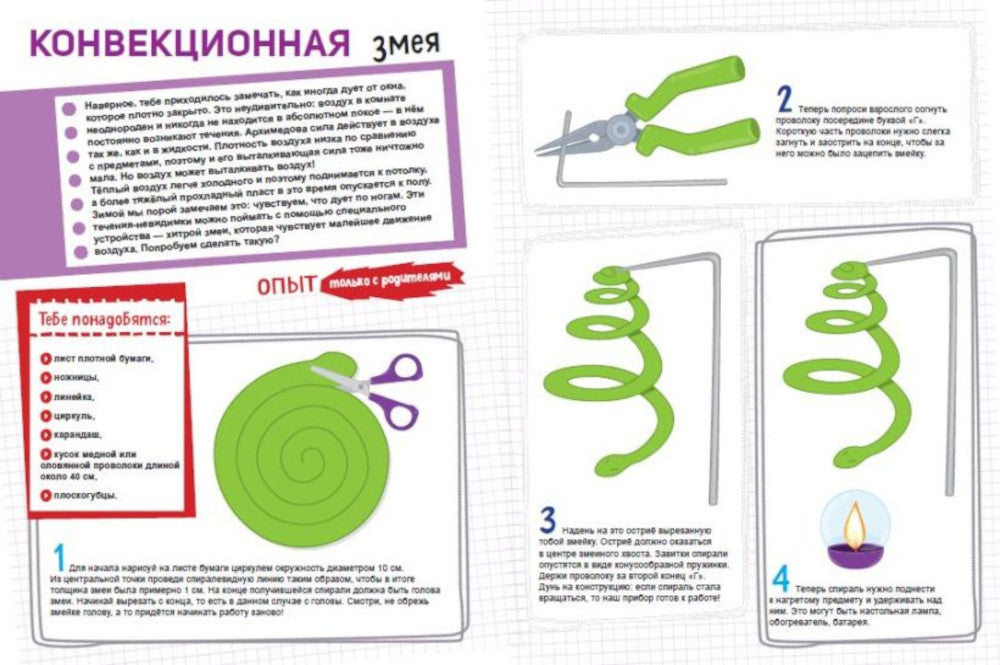 Книга опытов и экспериментов для детей и взрослых