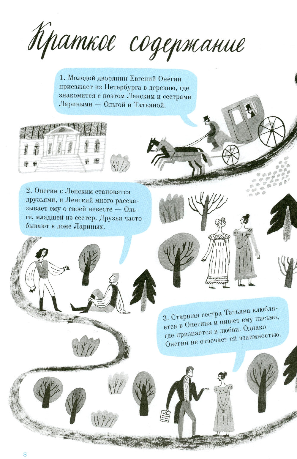 Пушкин А.С. Евгений Онегин: графический путеводитель. 4-е изд
